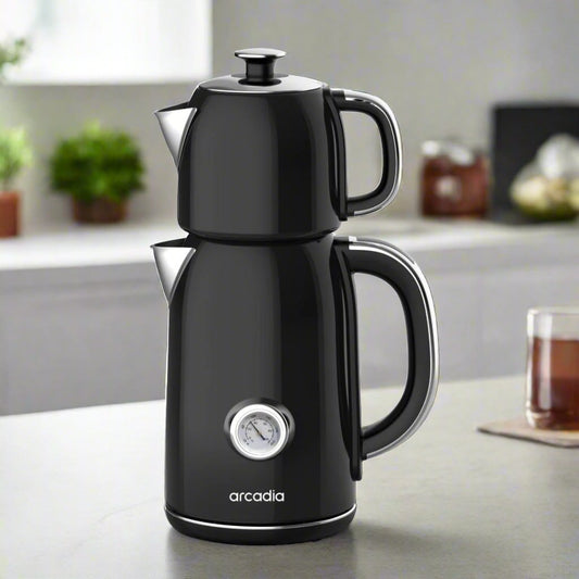Arcadia Turkish Tea Maker, Electric Samovar 